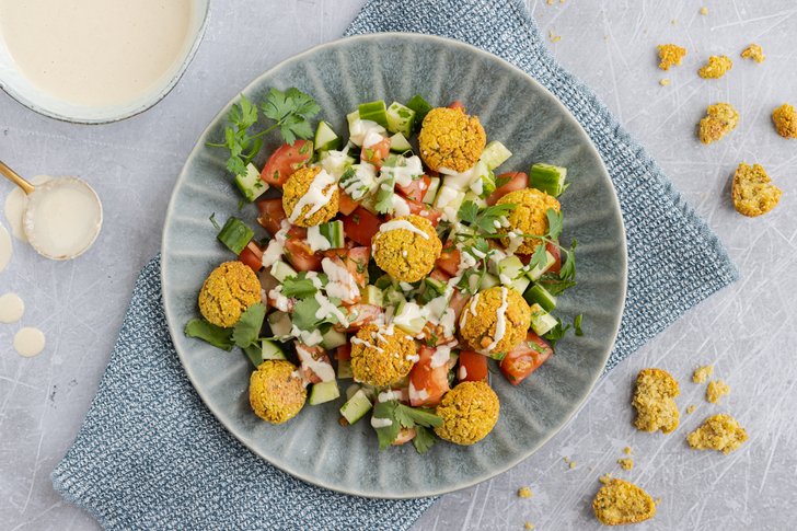 Falafel aus dem Backofen