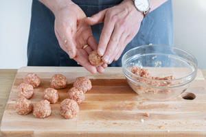 Bällchen formen