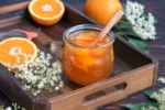 Holunderblütenmarmelade mit Orangensaft