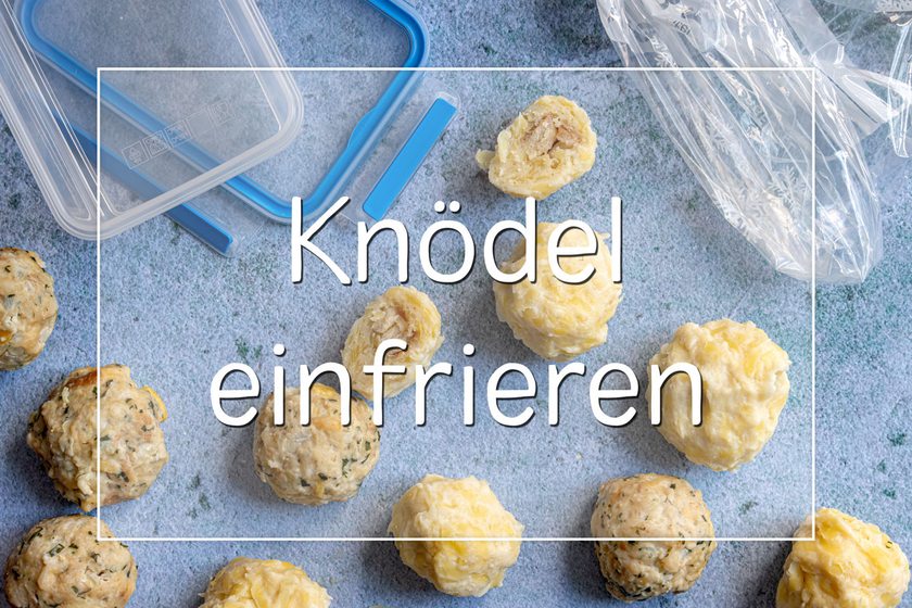 Knödel einfrieren