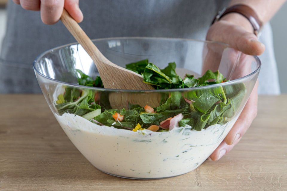 Herzhafte Mangold-Quiche mit Ricotta