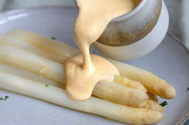 Sauce Hollandaise mit dem Pürierstab