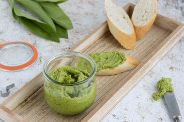 Veganer Bärlauchaufstrich