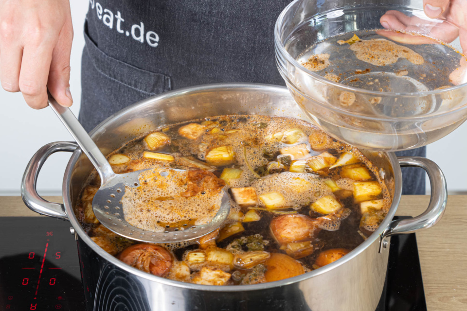 Rinderfond selber machen: Grundrezept