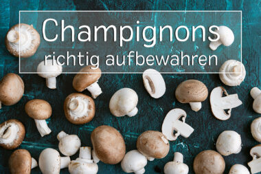 Champignons aufbewahren - Titel