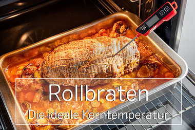 Kerntemperatur Rollbraten - Titel