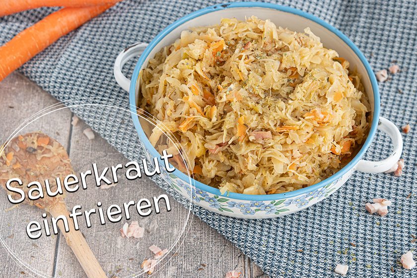 Sauerkraut einfrieren - Titel