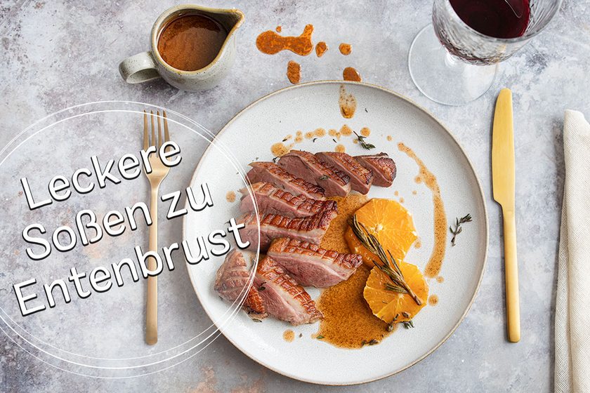 Soßen zu Entenbrust - Titel