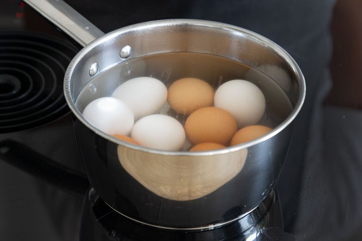 Eier hat kochen