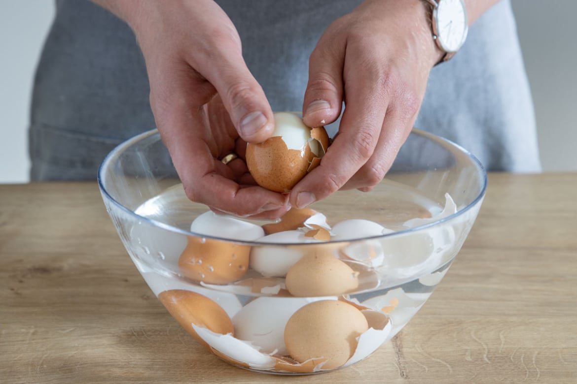 Einfacher Eiersalat nach klassischem DDR-Rezept