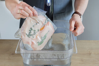 im Sous-Vide-Garer garen
