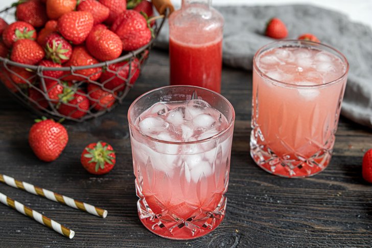 Erdbeersirup selber machen