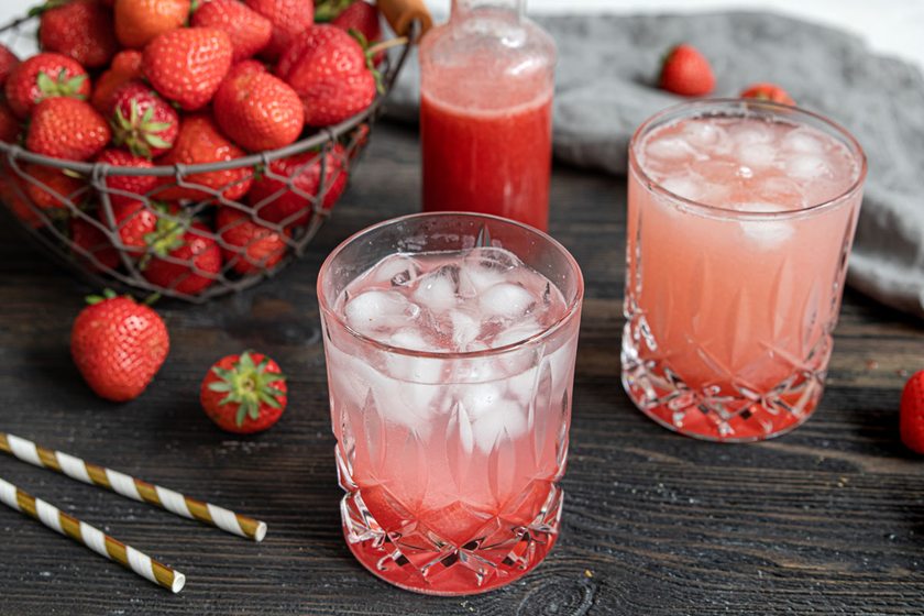 Erdbeersirup selber machen