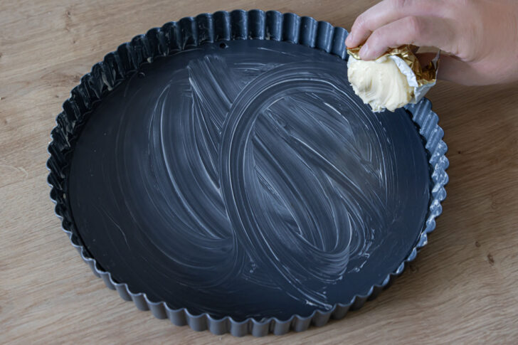 Tarteform fetten