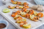 Gegrillte Garnelen mit asiatischer Marinade