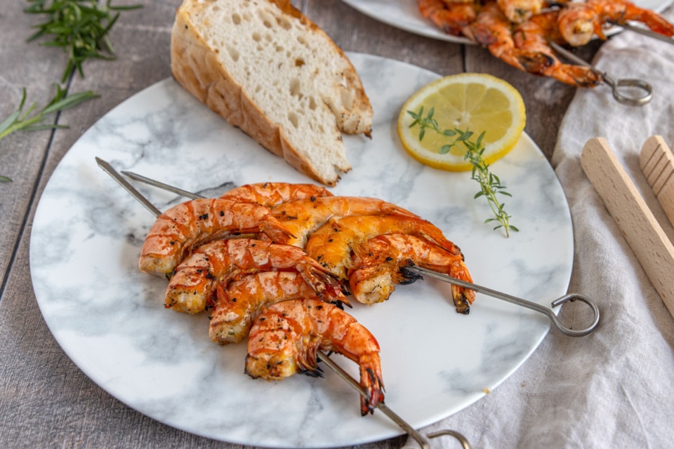 Marinierte Garnelen mit Schale grillen Rezept eat.de