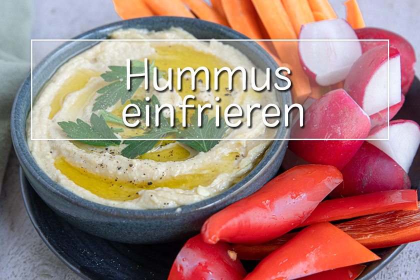 Hummus einfrieren