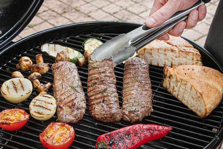 Lammlachse grillen - Titel