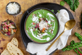 cremige Mangoldsuppe