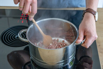 Speck anbraten