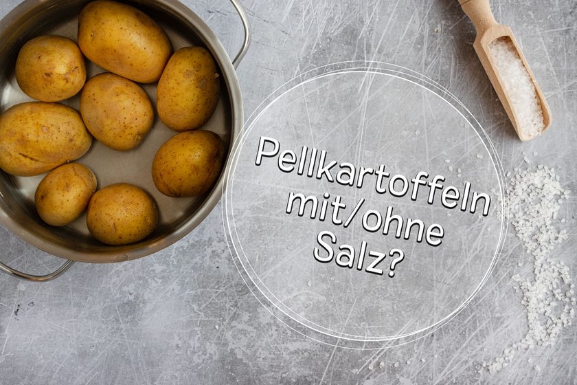 Pellkartoffeln mit oder ohne Salz?