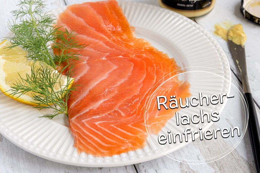 Räucherlachs einfrieren