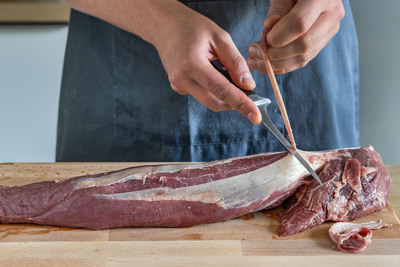Rinderfilet parieren