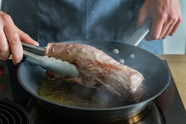 Rinderfilet anbraten