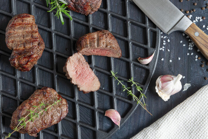 Rinderfilet vom Grill - Titel