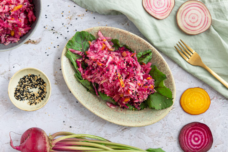 Roher rote Bete Salat
