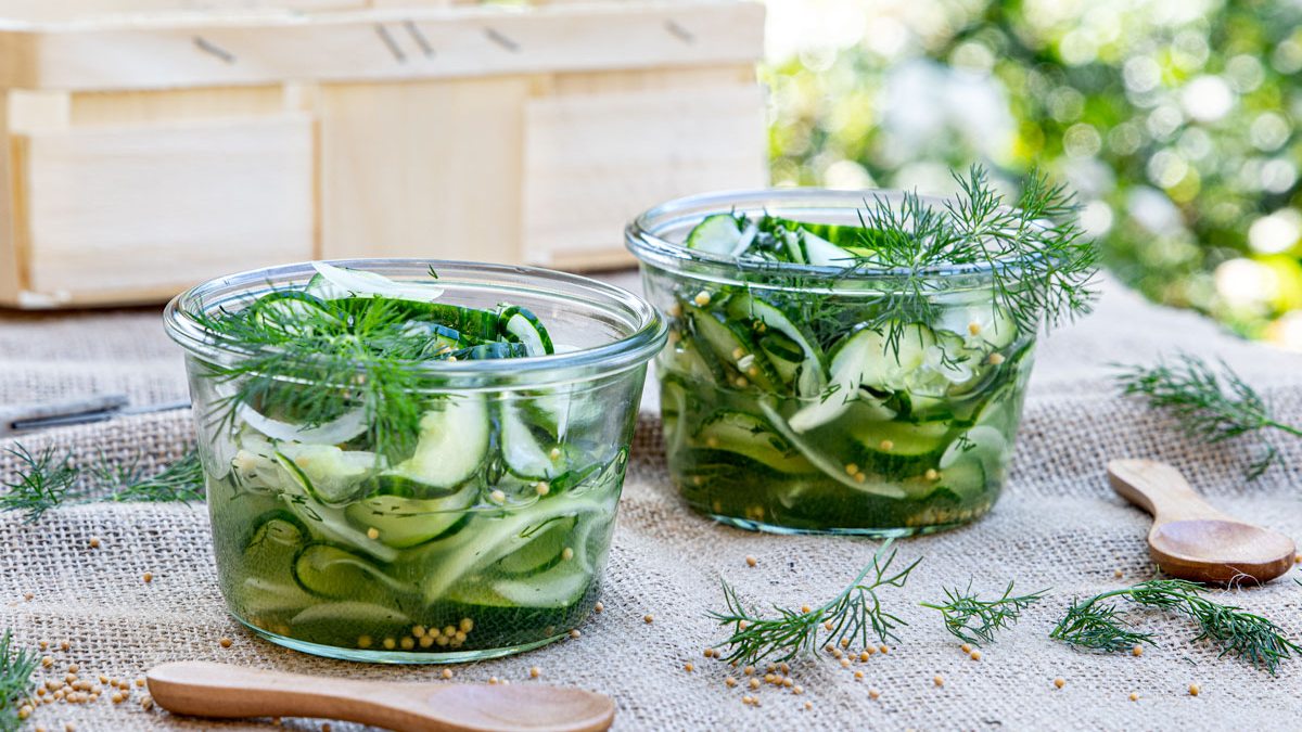 Schüttelgurken (Schnellgurken) nach Omas Rezept | Rezept