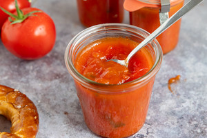 Tomatenmarmelade mit Vanille