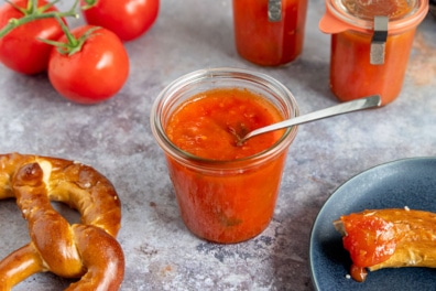 Tomatenmarmelade mit Vanille