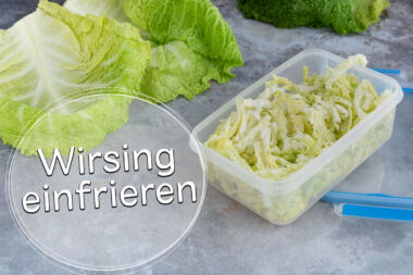 Wirsing einfrieren