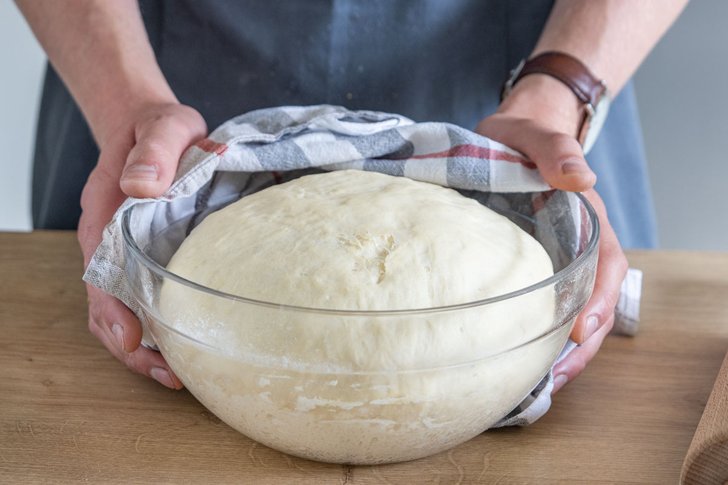 Aufgegangener Teig