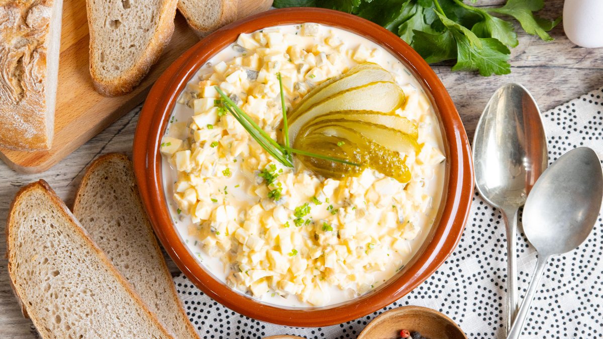 Einfacher Eiersalat nach klassischem DDR-Rezept