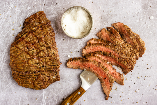 Flanksteak grillen
