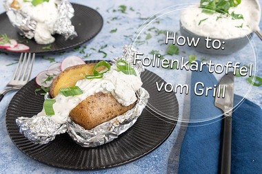 Folienkartoffel vom Grill - Titel