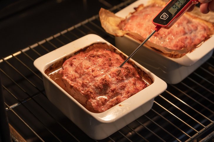 Leberkäse Backzeit