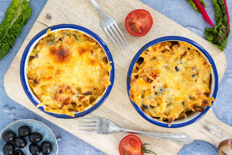 Vegetarischer Mangoldauflauf