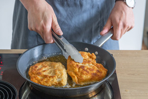 Cordon Bleu goldgelb braten