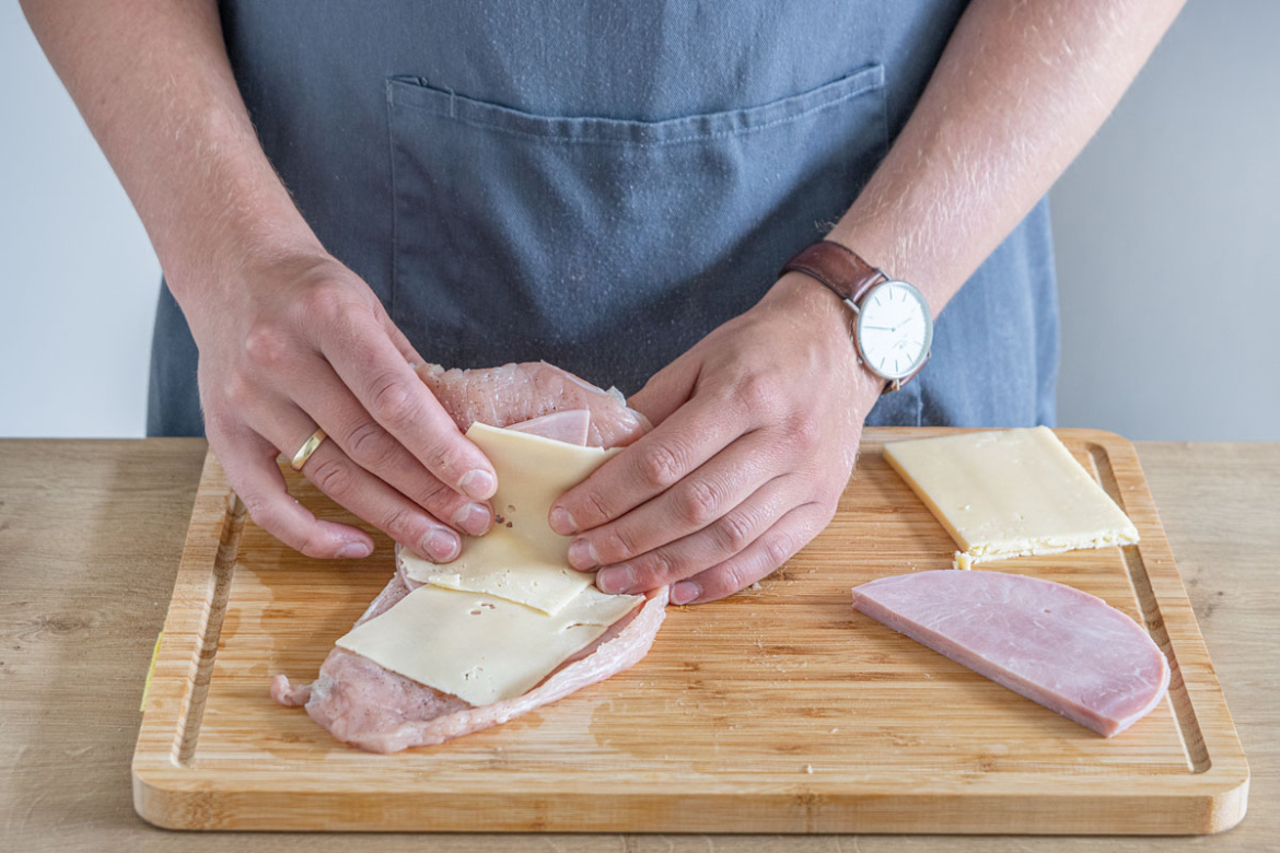Cordon Bleu vom Schwein richtig braten | Rezept