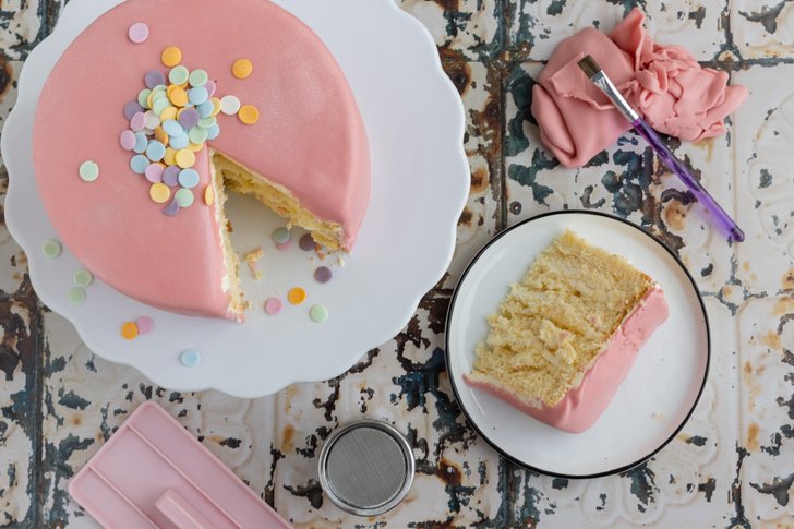 Torte mit Fondant