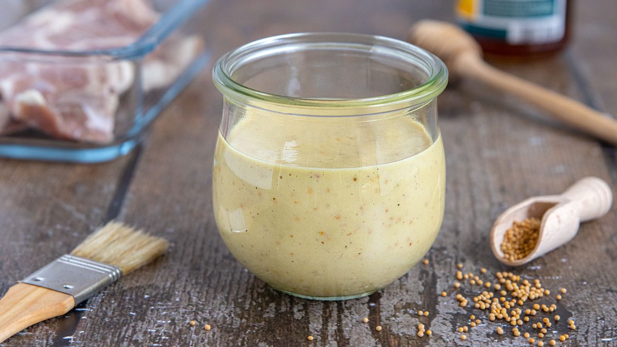 Schnelle Honig-Senf-Marinade für Fleisch und Fisch | Rezept - eat.de