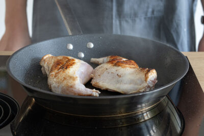 Kaninchenkeulen braten