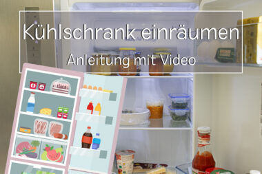 Kühlschrank richtig einräumen