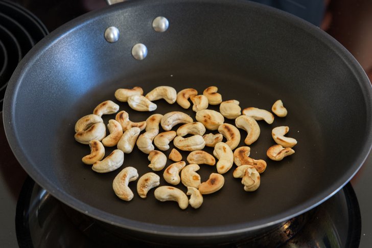 Cashews anrösten