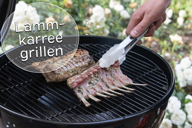 Lammkarree grillen