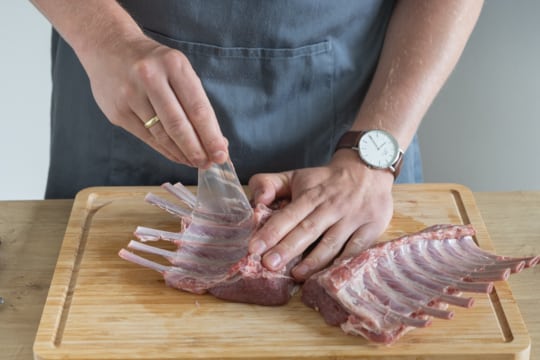 Fleisch parieren