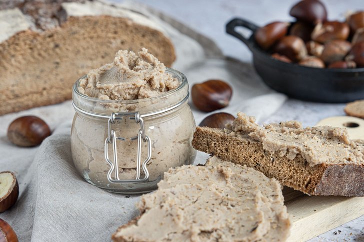 vegane Maronencreme als Aufstrich